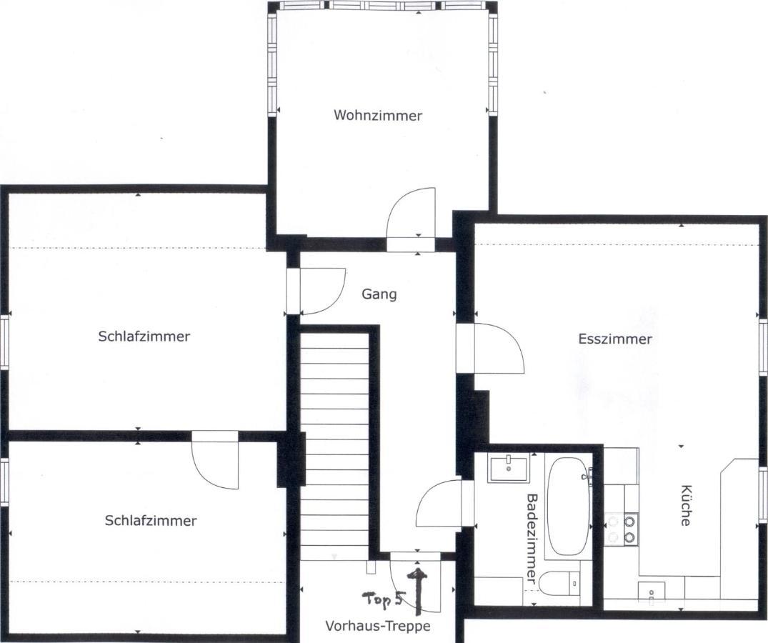 Apartamento Altes Pfarrhaus Altaussee Exterior foto